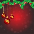 Christmas and New Year background